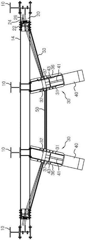 Novel detachable foundation pit bracing system and construction mounting method thereof