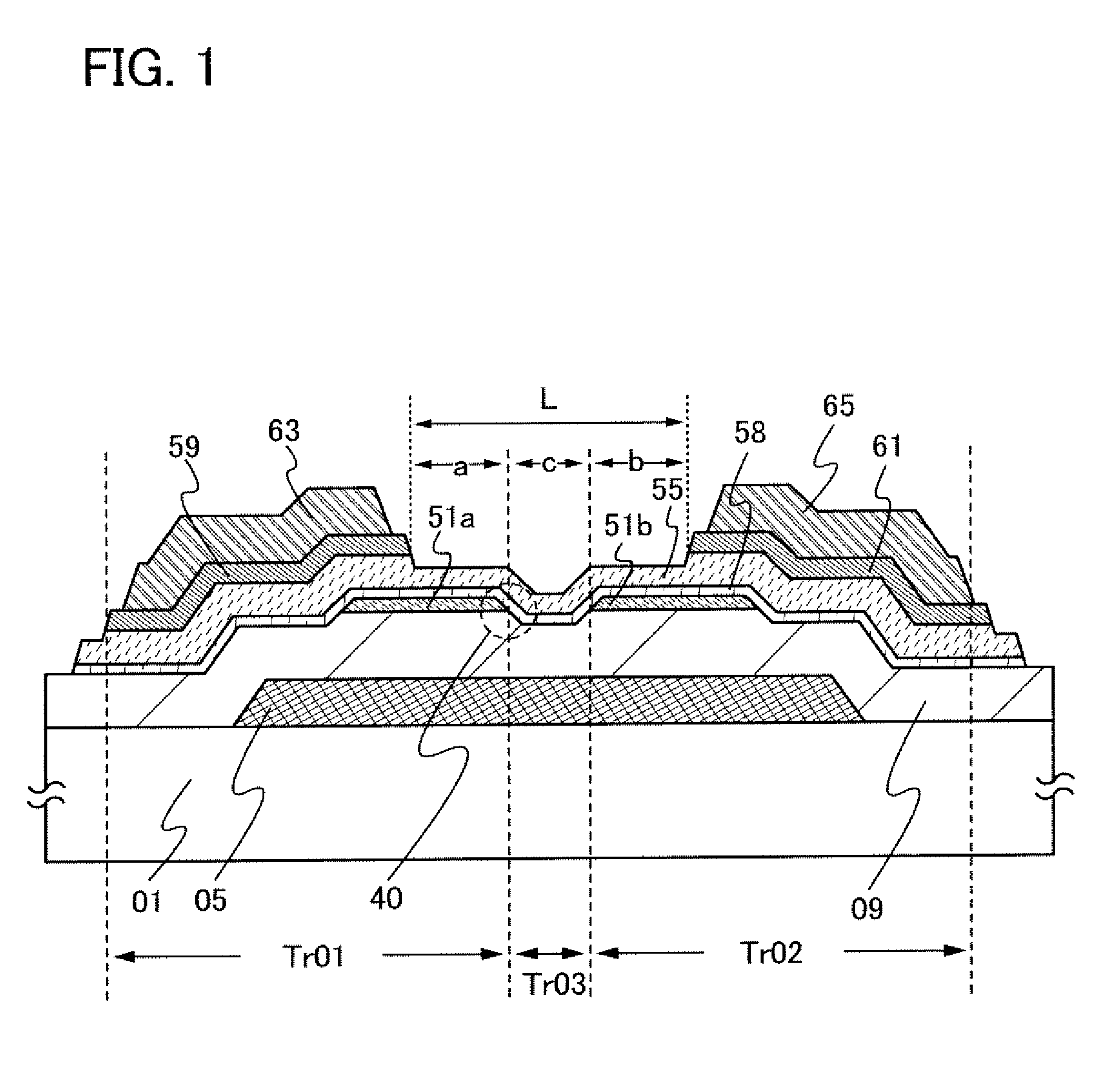 Thin film transistor including a microcrystalline semiconductor layer and amorphous semiconductor layer and display device including the same