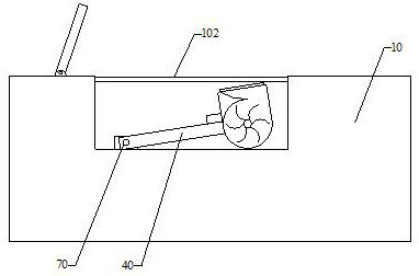 A generator set for a wall-mounted refrigerated container and its adjustment method