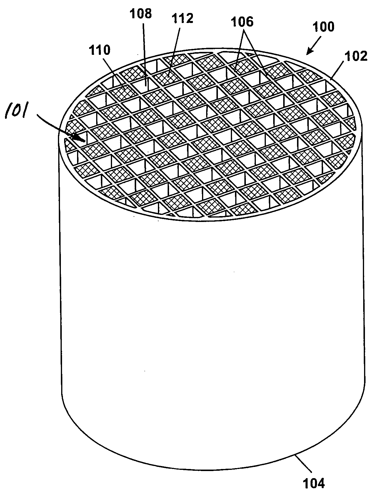 Porous cordierite ceramic honeycomb article with improved strength and method of manufacturing same