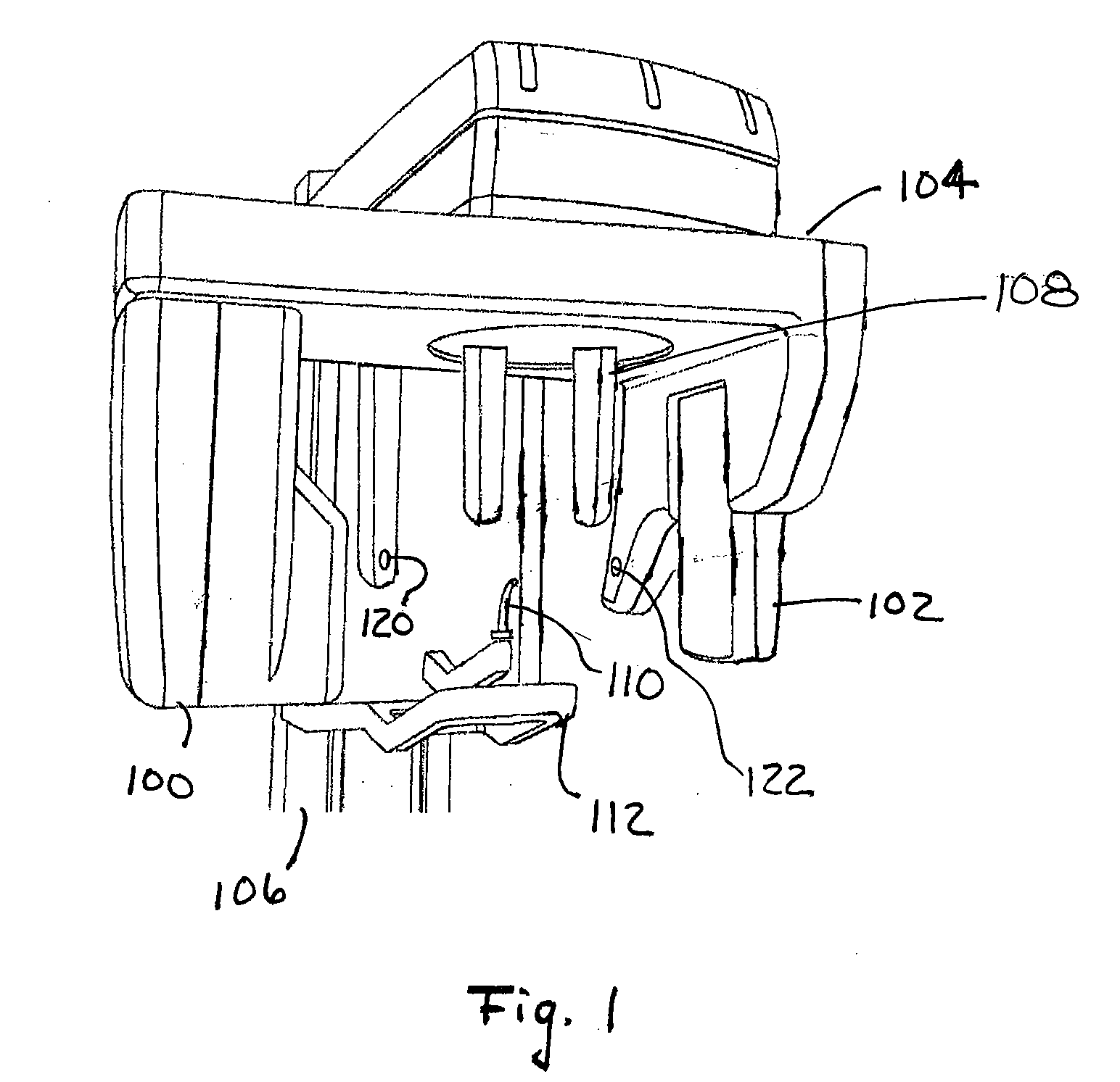 Dental x-ray apparatus and method of positioning a patient therein