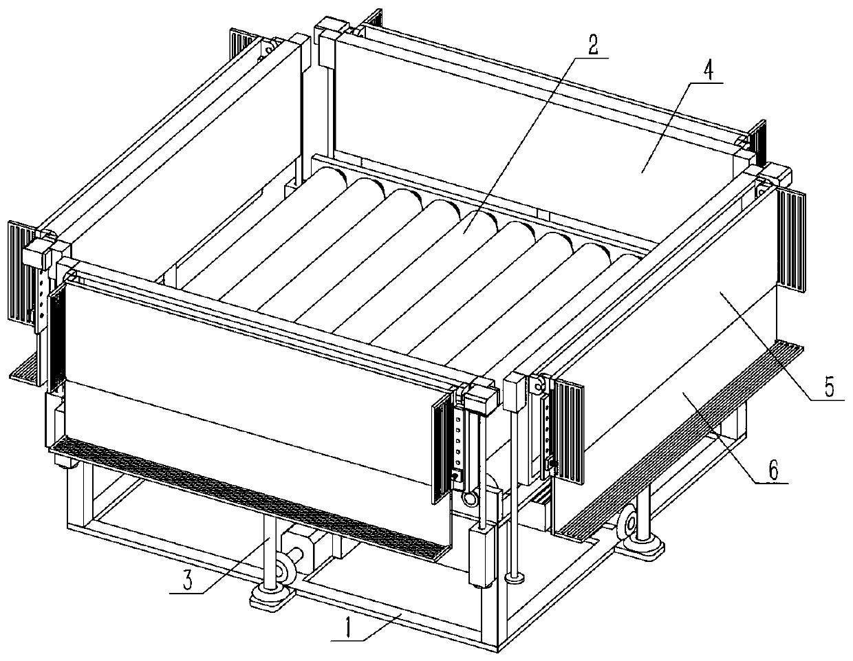 Fabric stacking device