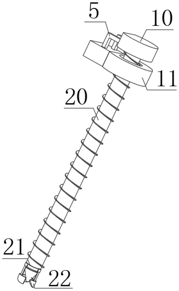 Pneumatic rotary drilling percussion drill for super-hard rock