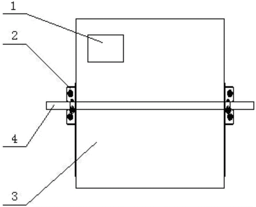 White board calibration target of material separation equipment