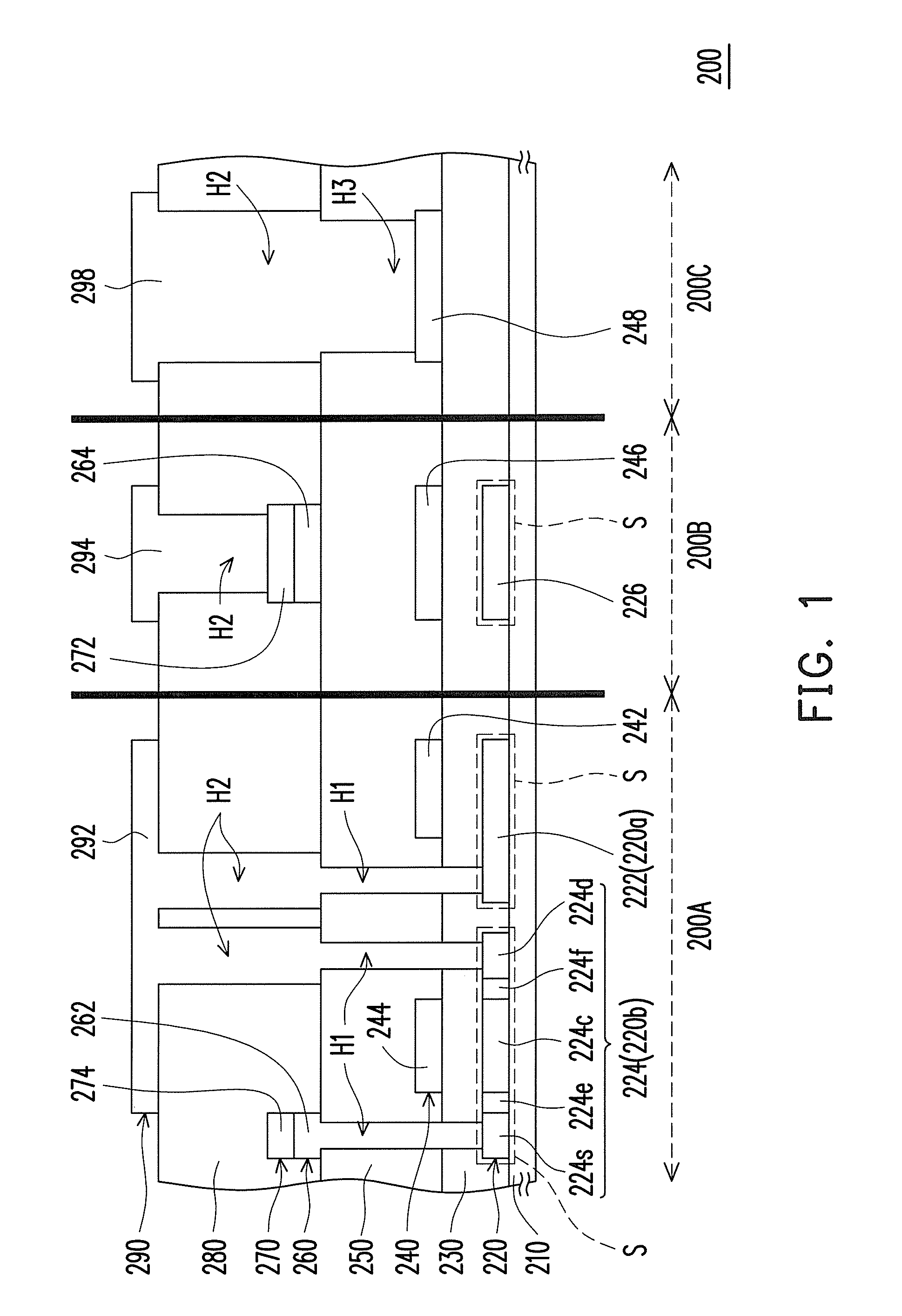 Active device array substrate and method for fabricating the same