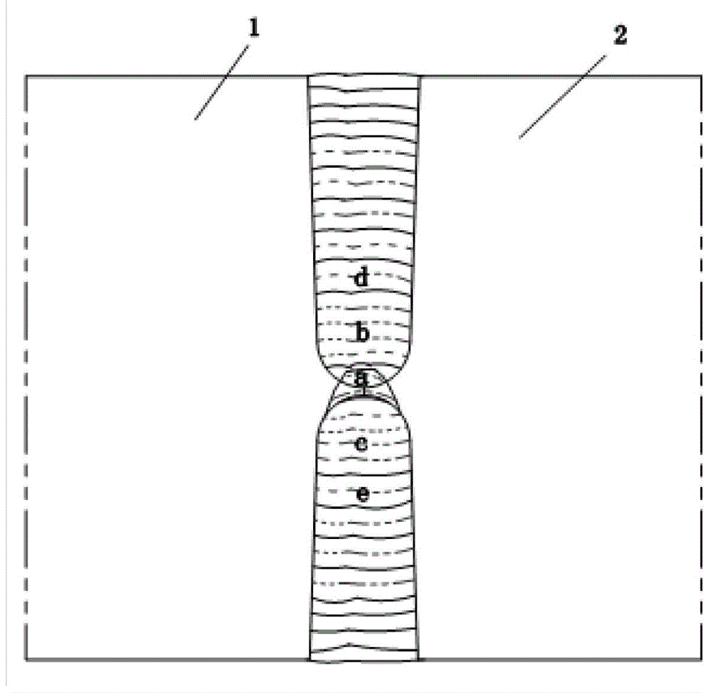 Method for controlling tailor welding deformation of large metal pipe plate