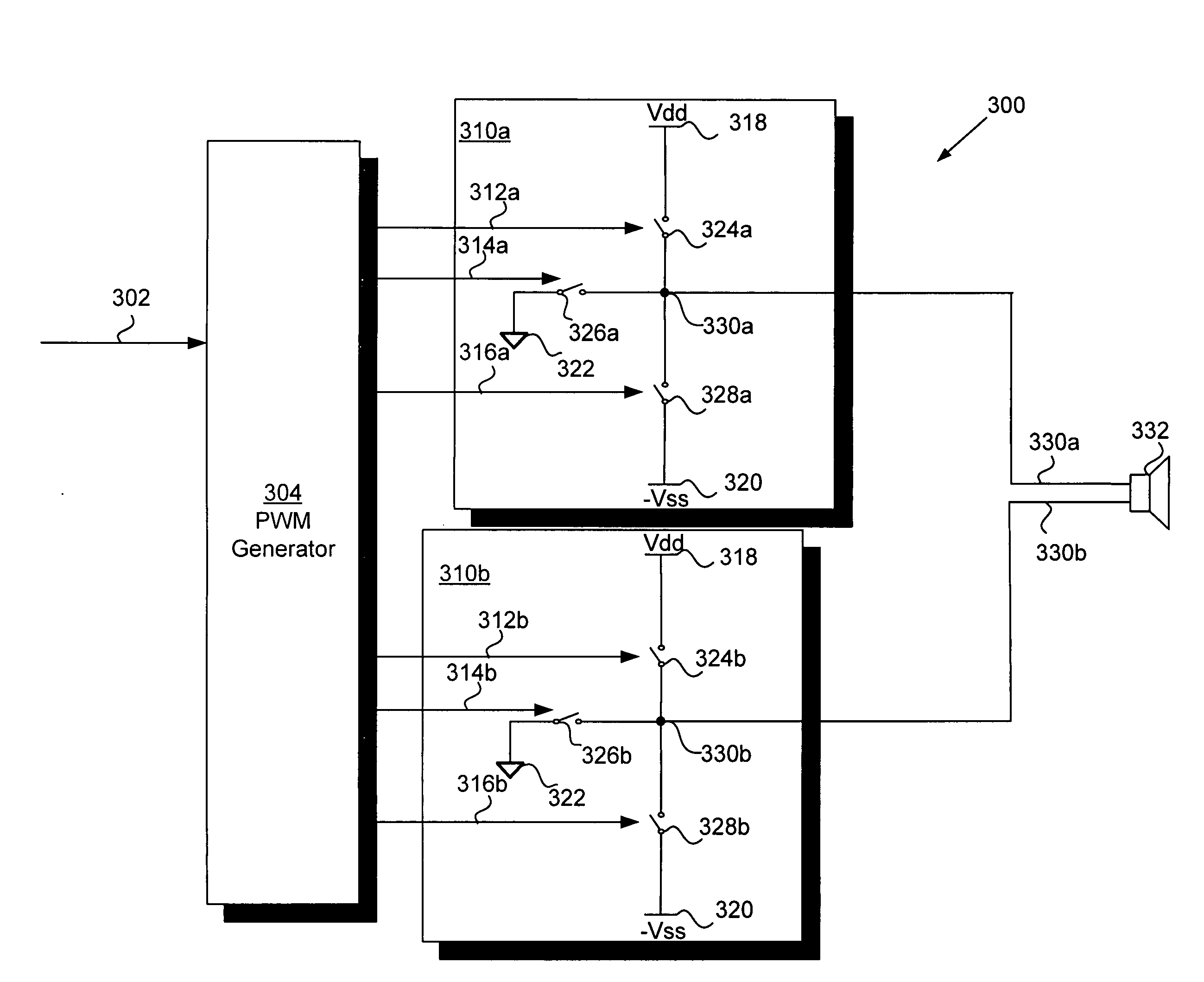 Ground-referenced common-mode amplifier circuit and related method