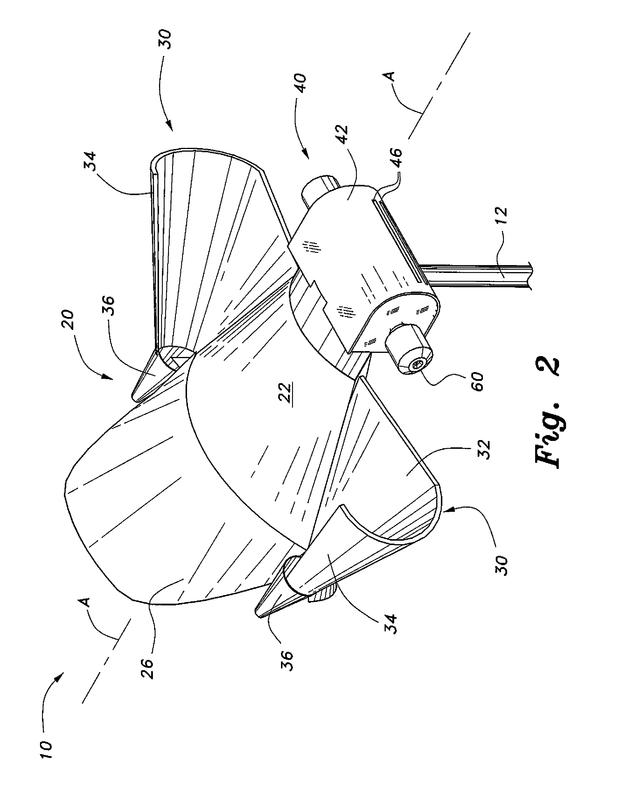 Horizontal ducted wind turbine