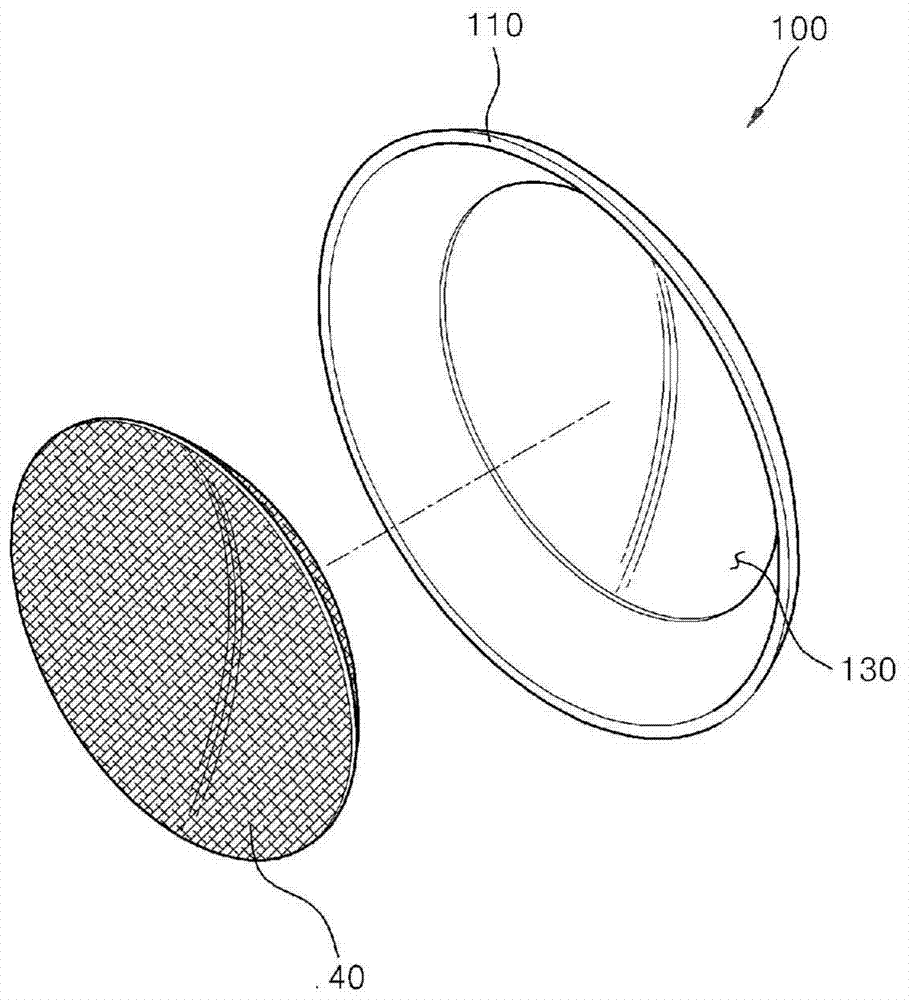 Therapeutic contact lens