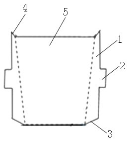 Set cement tensile strength testing device and method