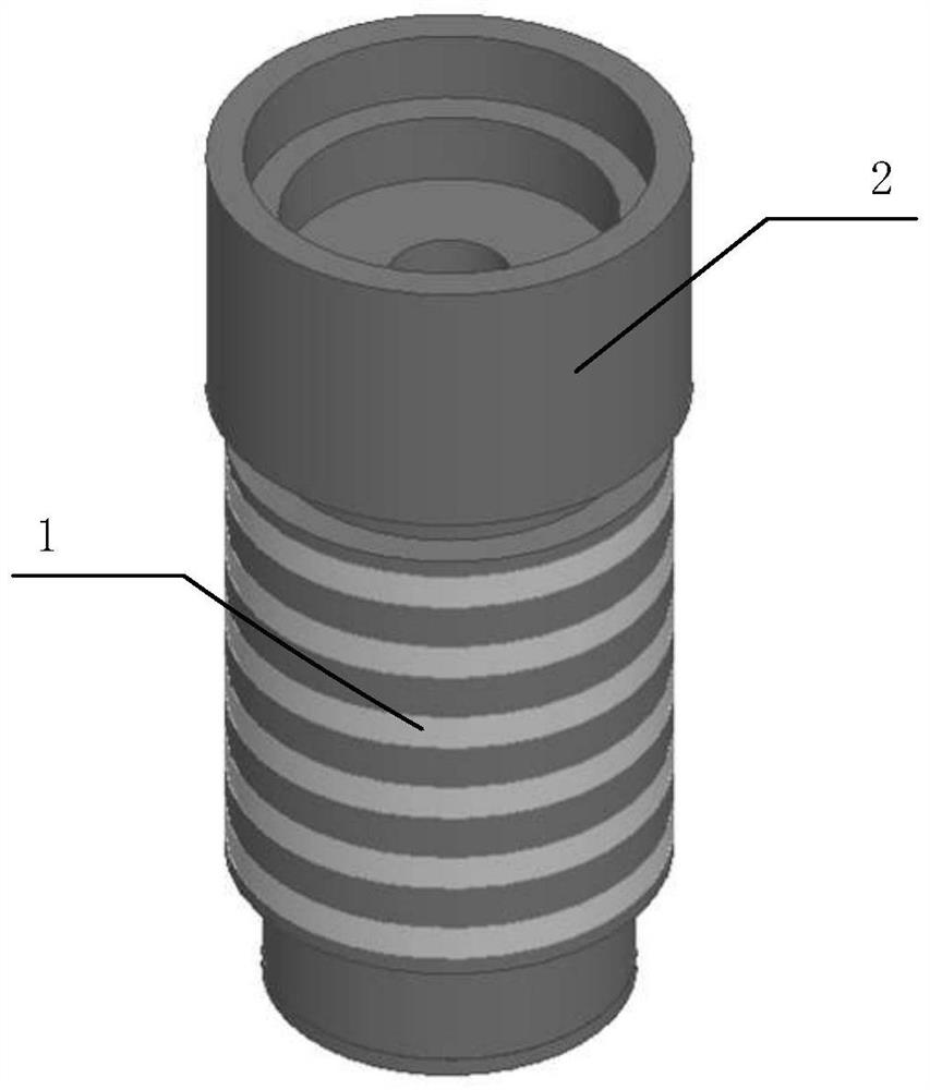 Wide-beam-coverage conical beam antenna based on beam switching technology