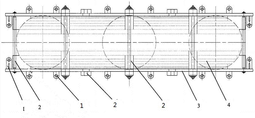 Large transformer body compression device and compression technology