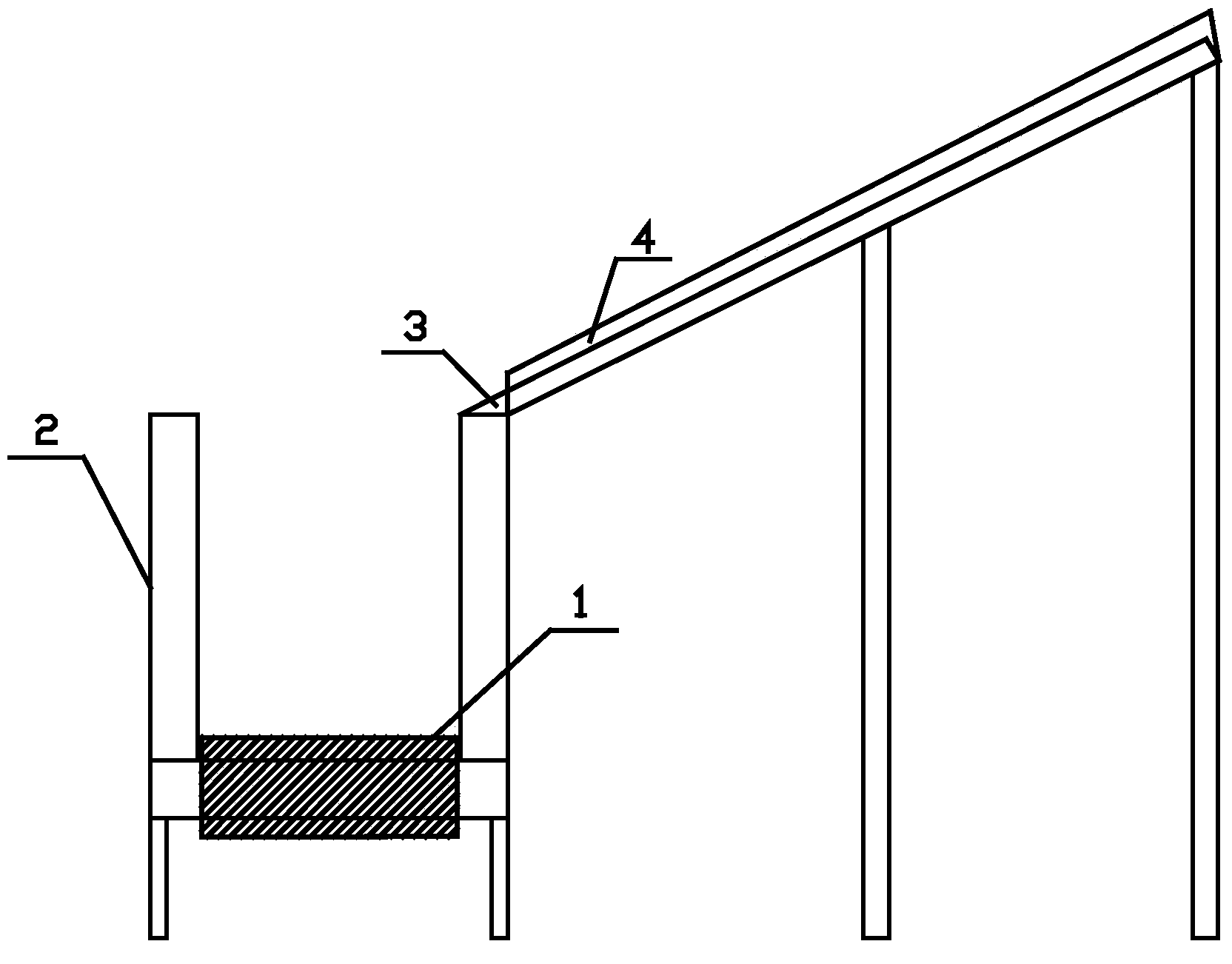 Feeding device for wood chipper