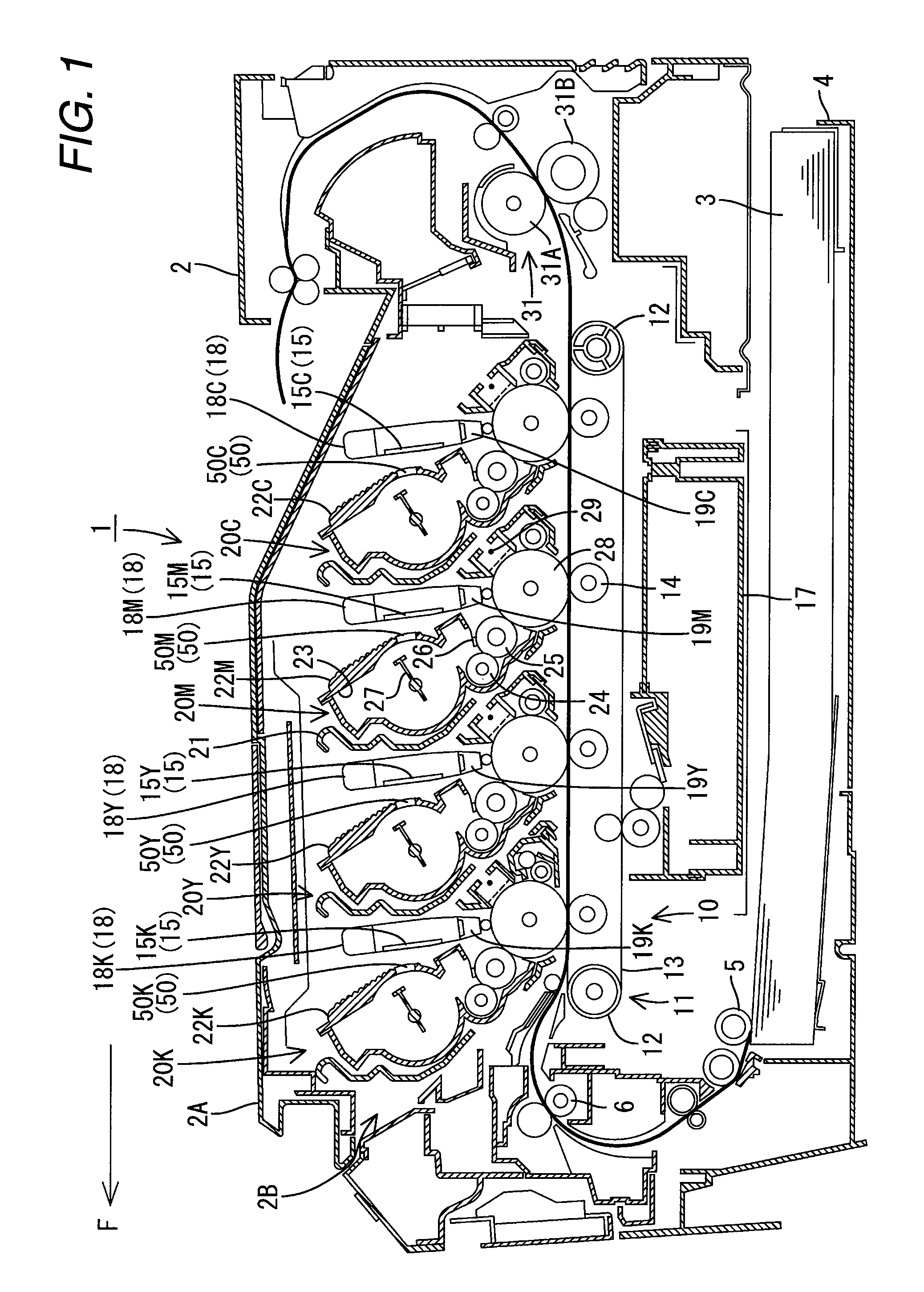 Image forming apparatus and development cartridge in which information stored on the development cartridge can be read by the image forming apparatus