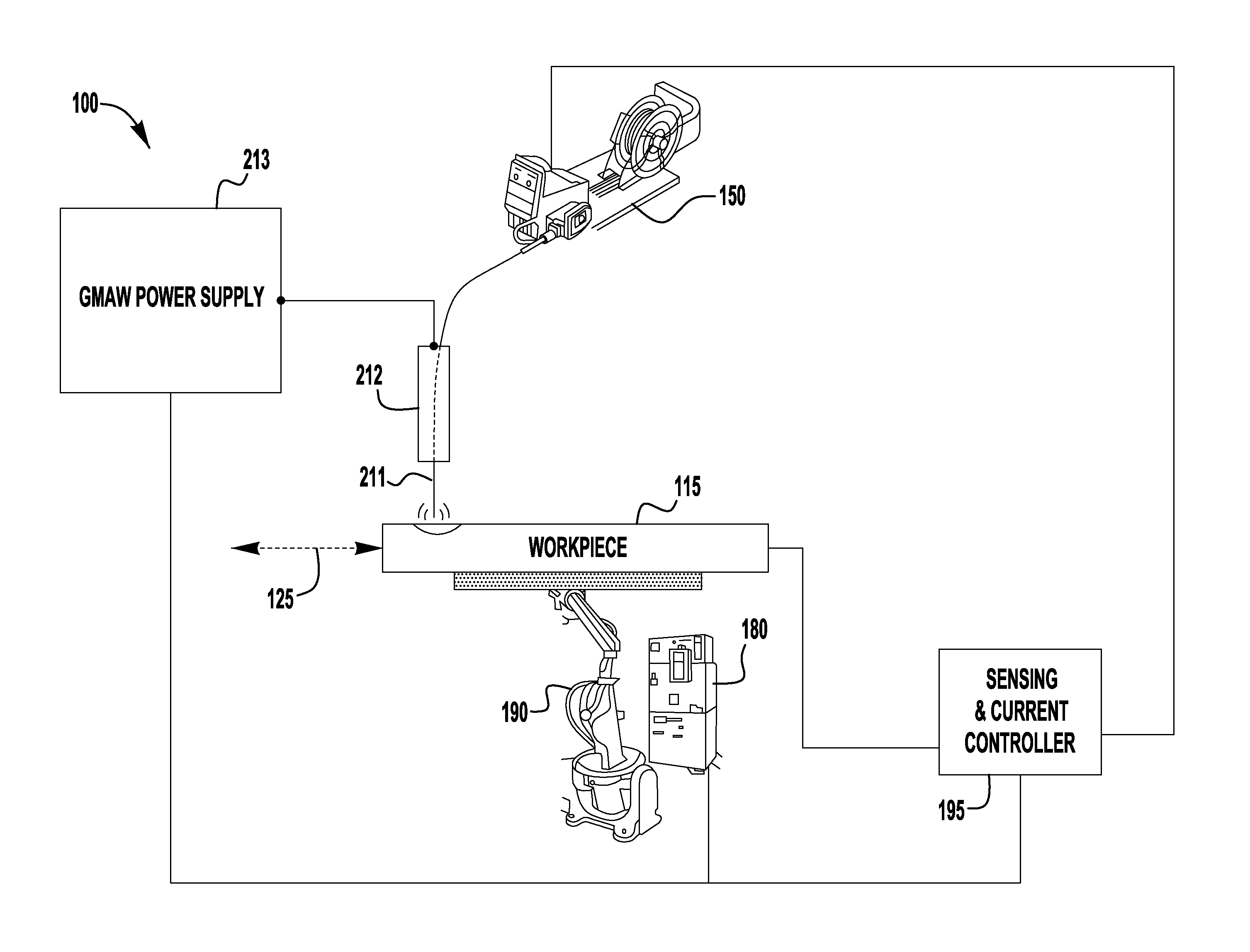 System and method of controlling attachment and release of additive manufacturing builds using a welding process