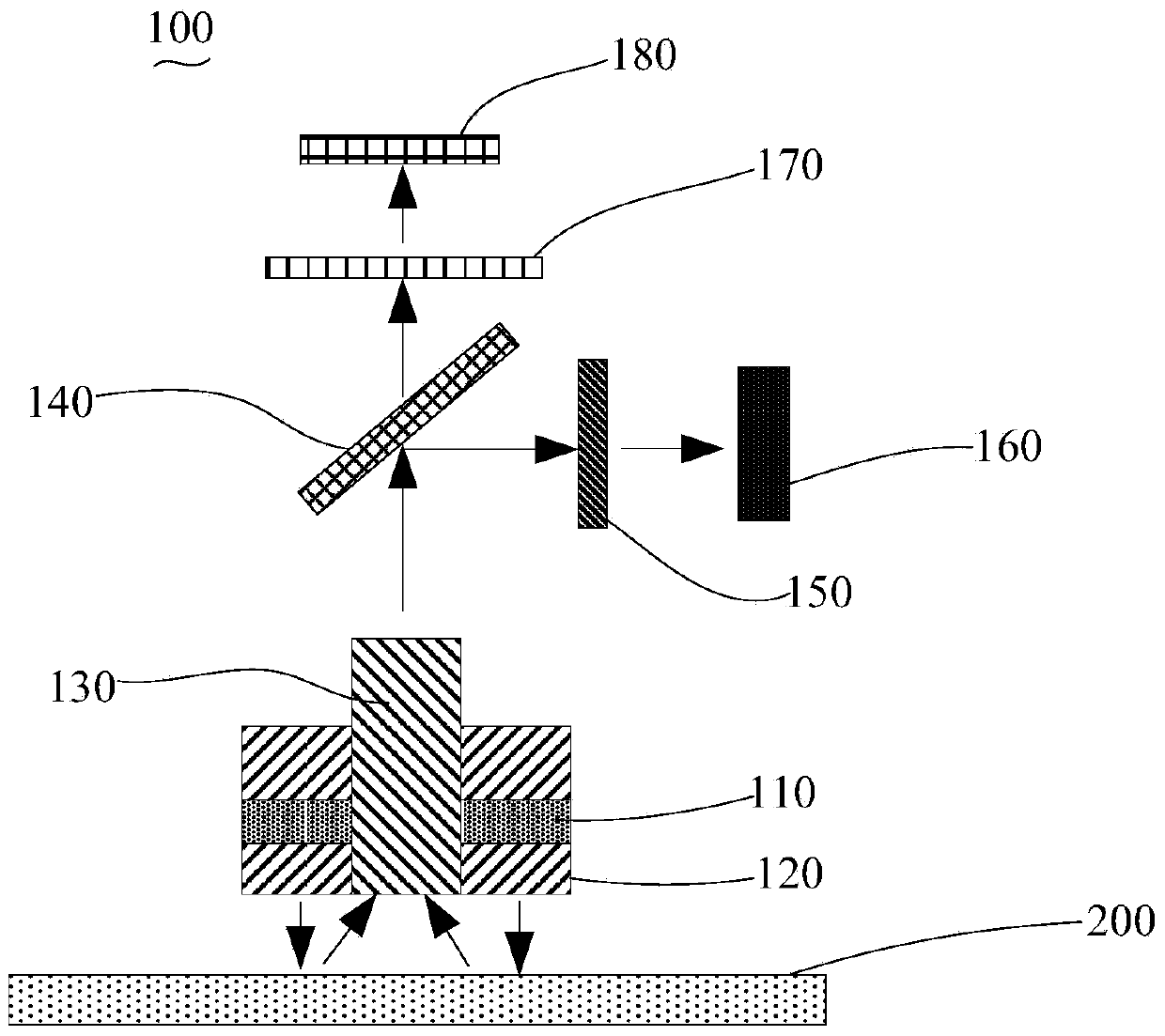Percutaneous biological optical detecting device and percutaneous jaundice detector