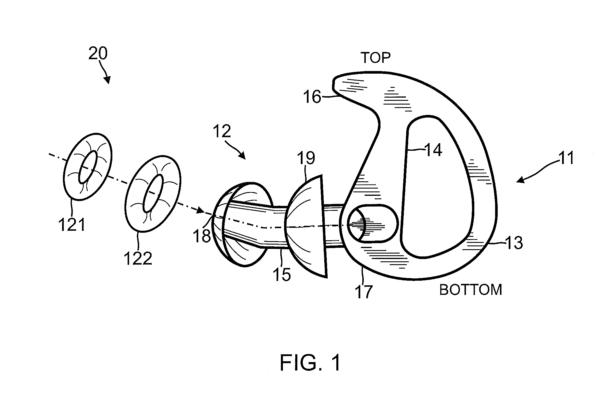 Variable fit ear insert
