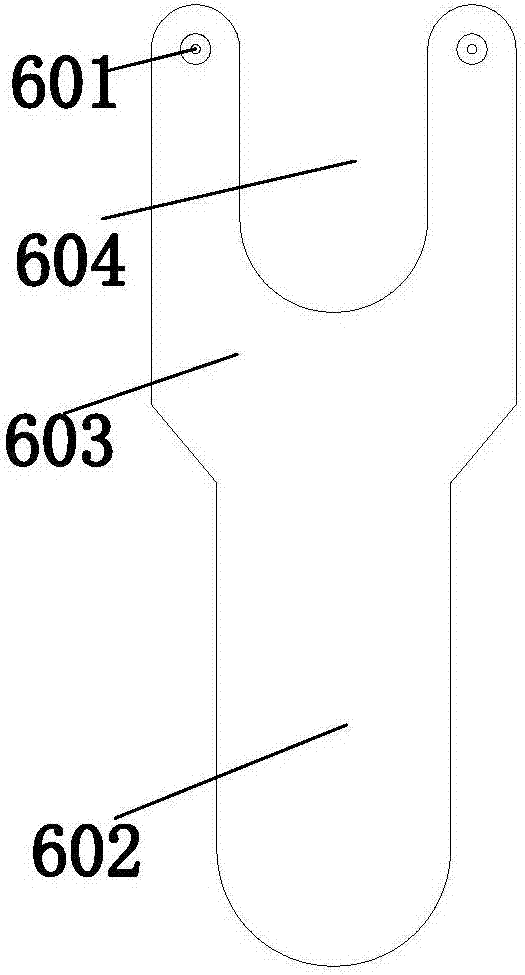 Universal clamp for clothes template machine