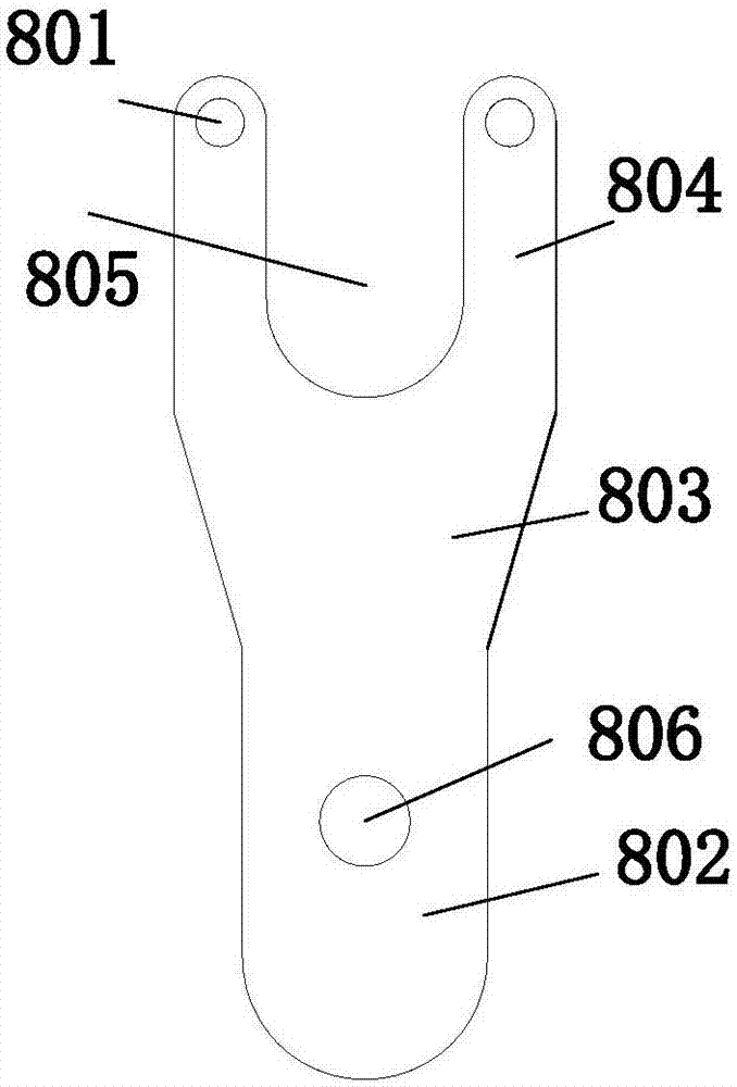 Universal clamp for clothes template machine