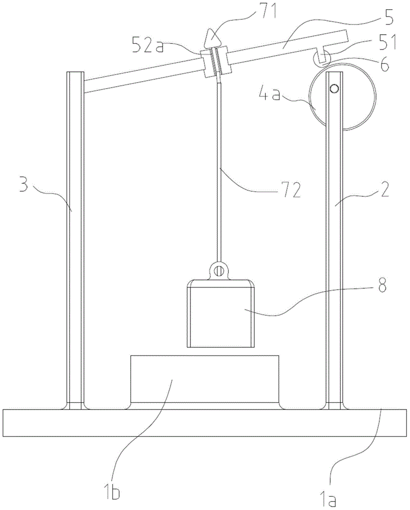 Power plug pulling force testing device