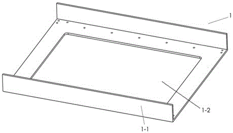 BGA dismounting-to-welding tool used for printed board clamping and using method for BGA dismounting-to-welding tool