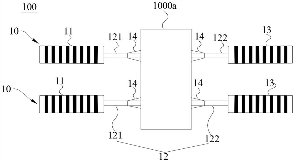 Test structure, wafer and manufacturing process control monitoring method forwafer