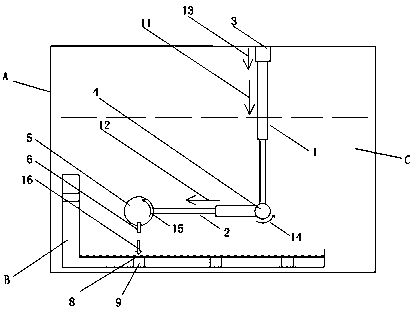 Integrated device for liquid plating and measuring of solar power generation support