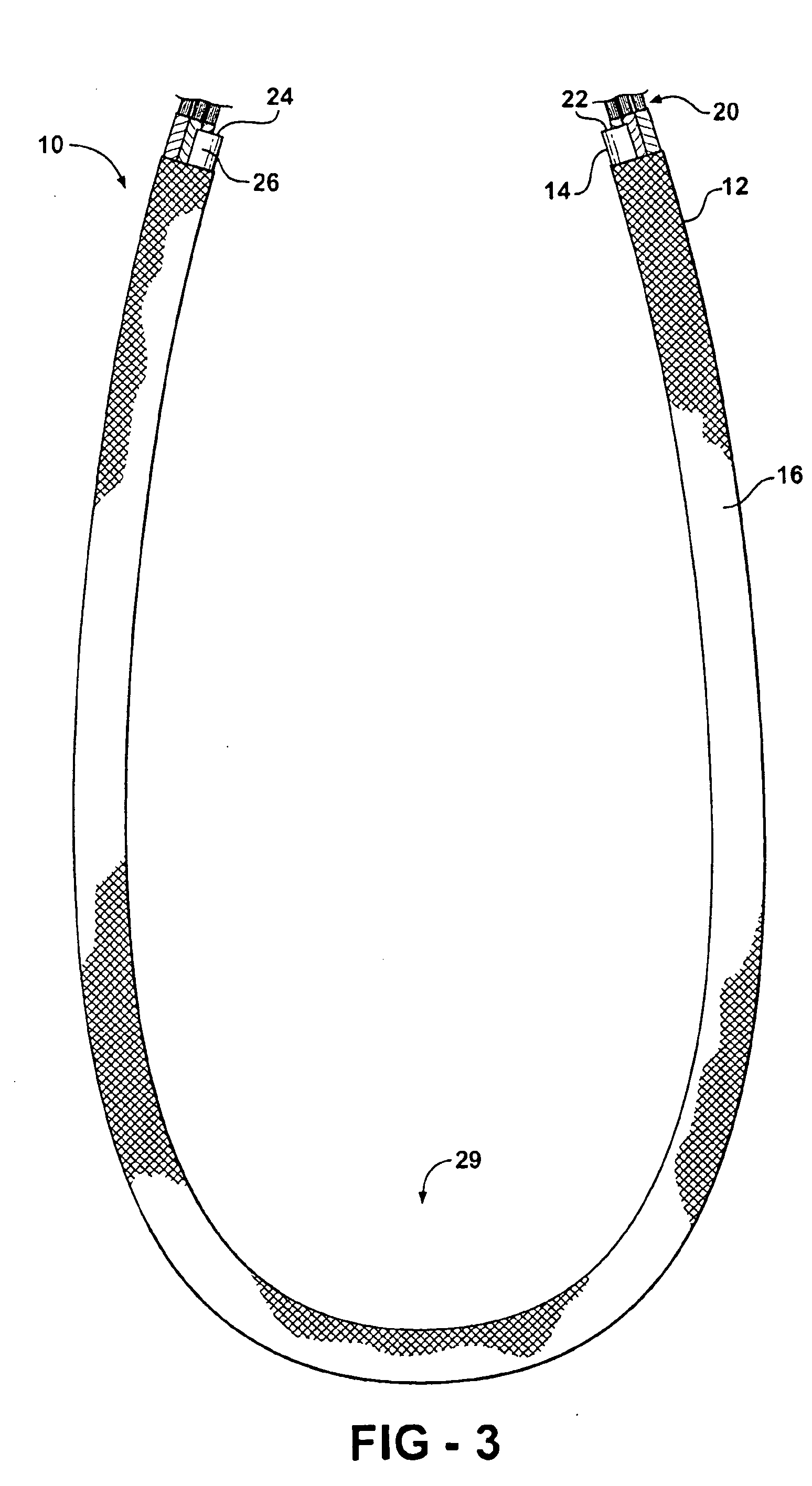 Protective sleeve assembly having a support member and method of construction