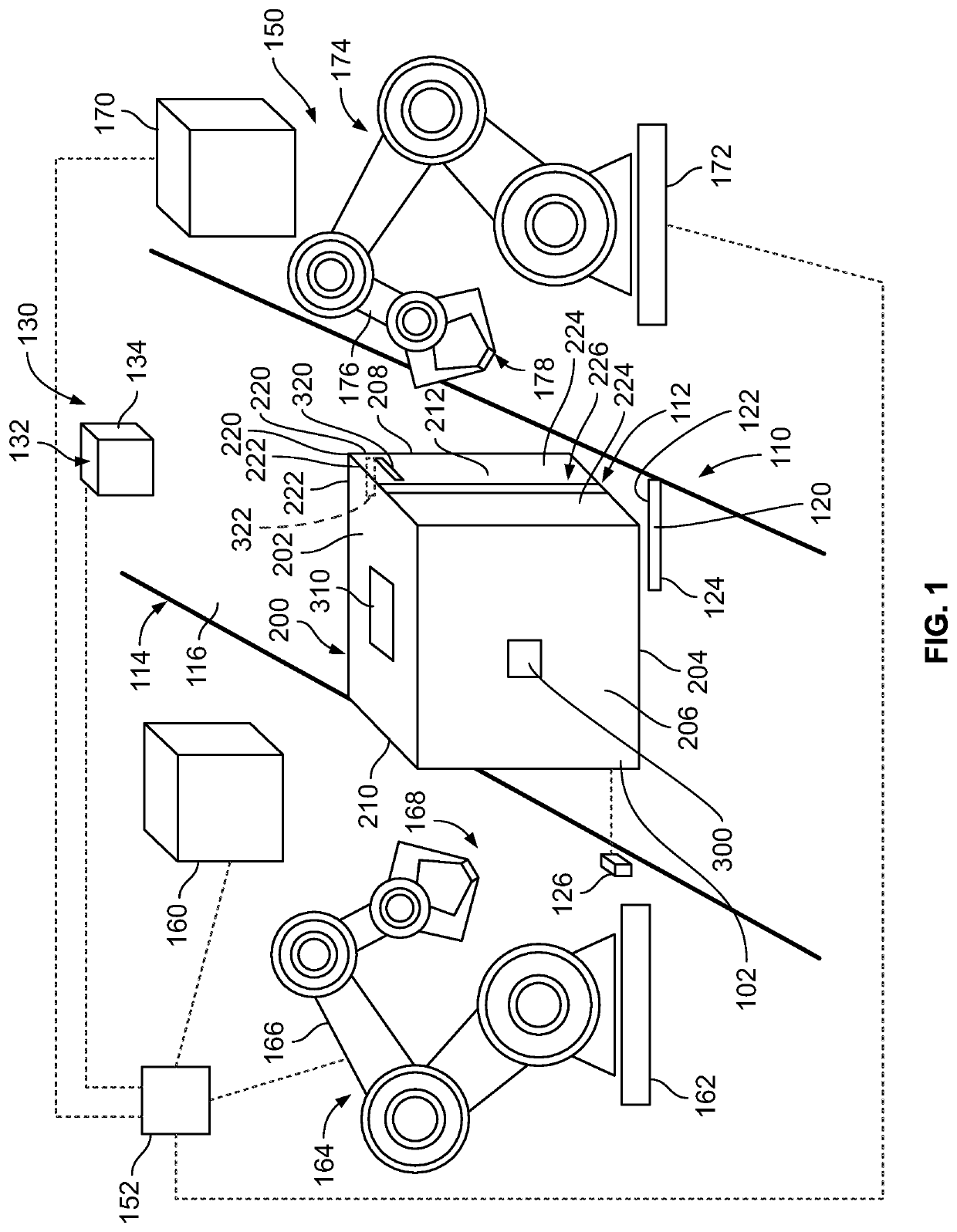 Robotic labeling system and method of labeling packages