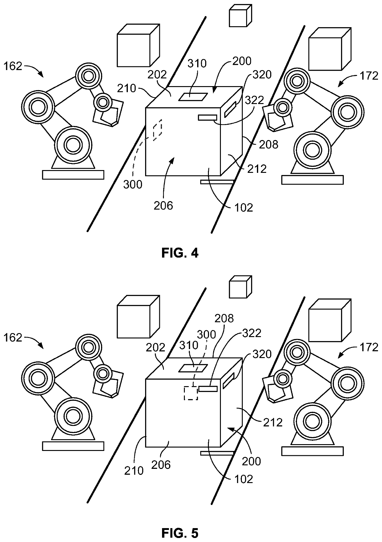 Robotic labeling system and method of labeling packages