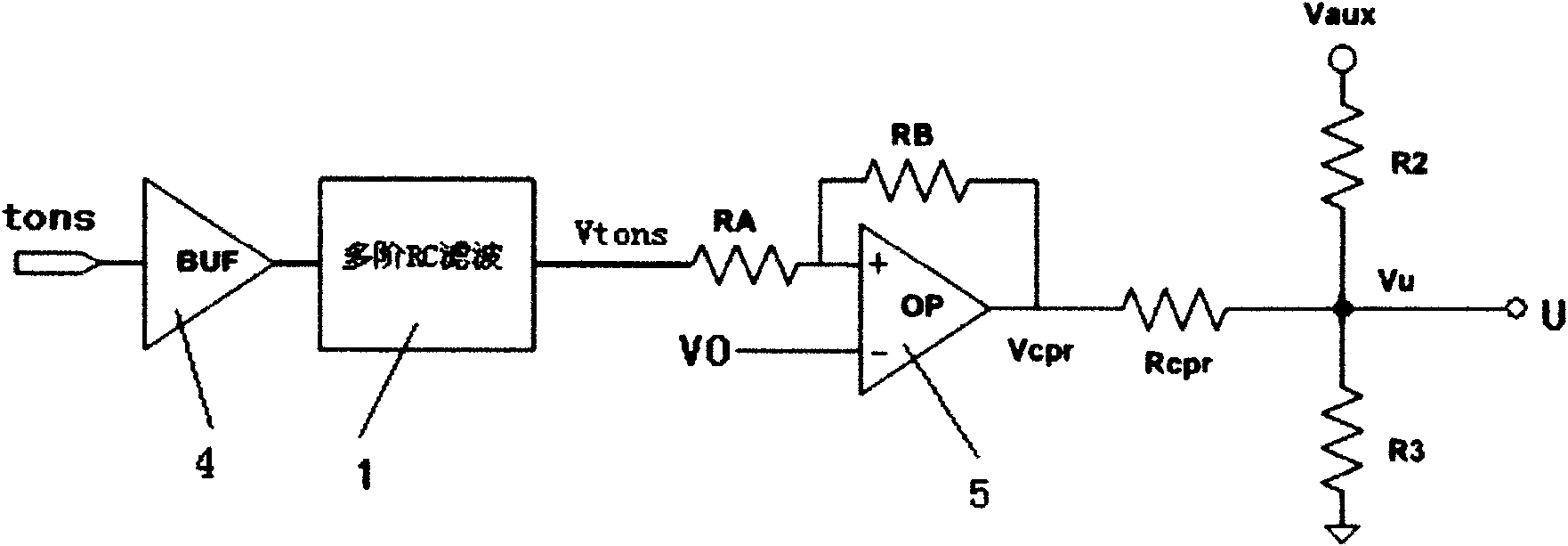 Line loss compensation circuit for switch power supply