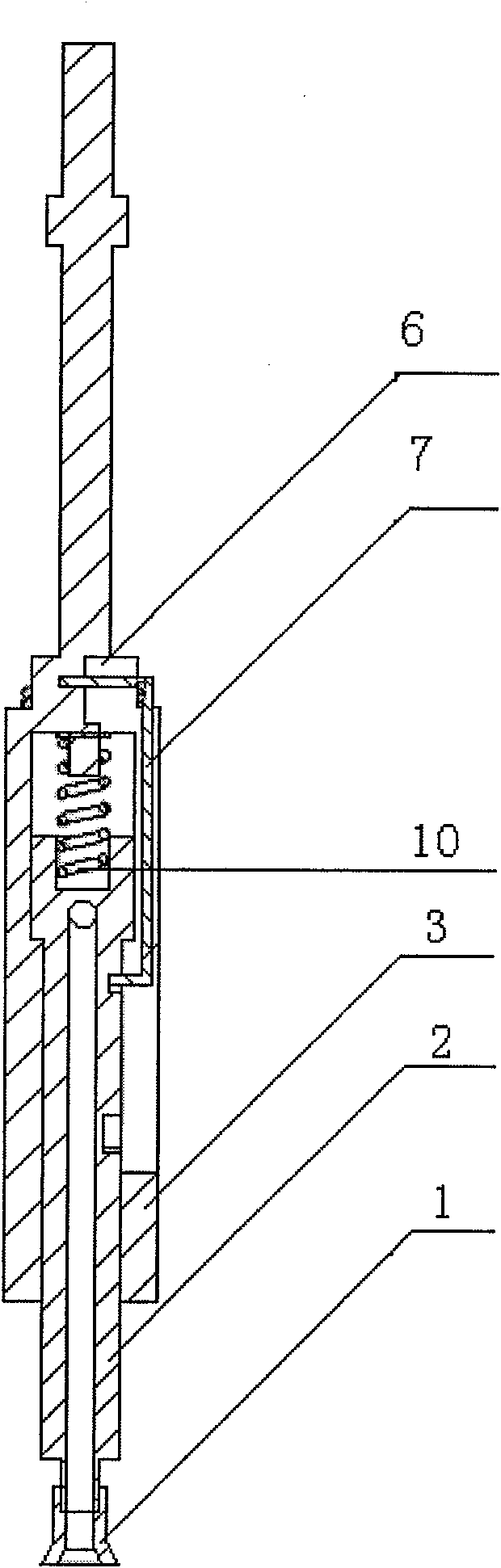 Device for taking and placing chaton automatically