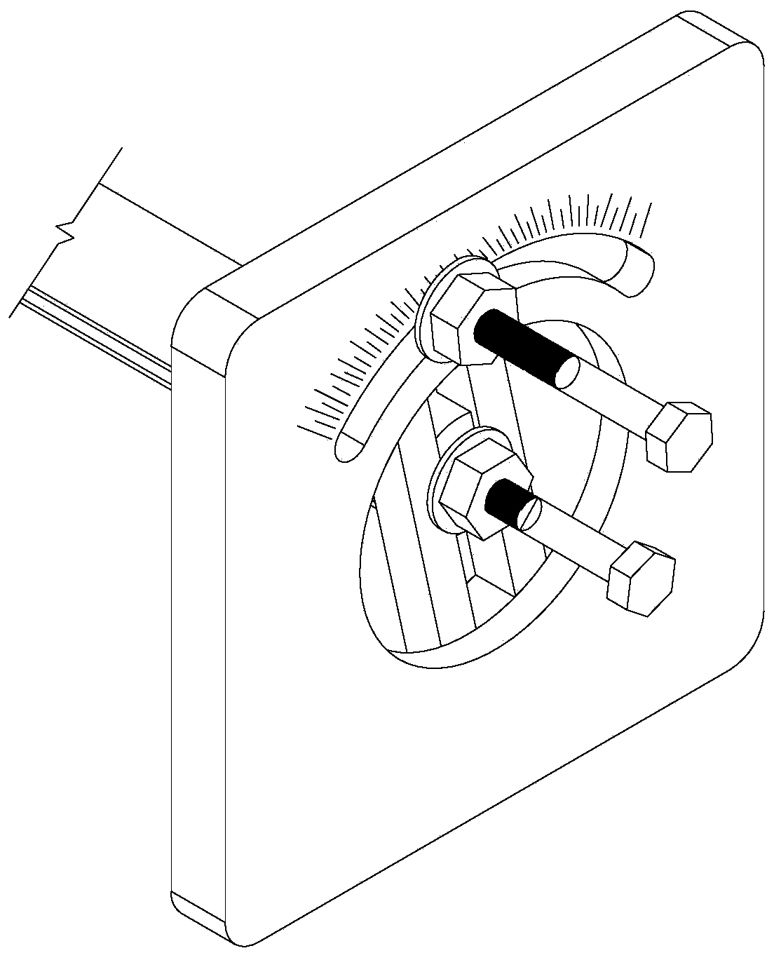 Film cutter capable of being adjusted in multiple directions