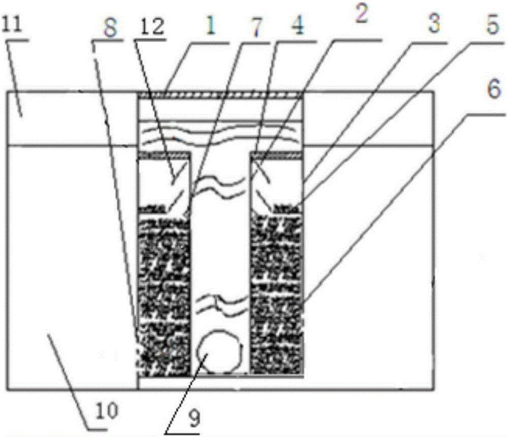 Catch basin with incipient rain separation and purification function