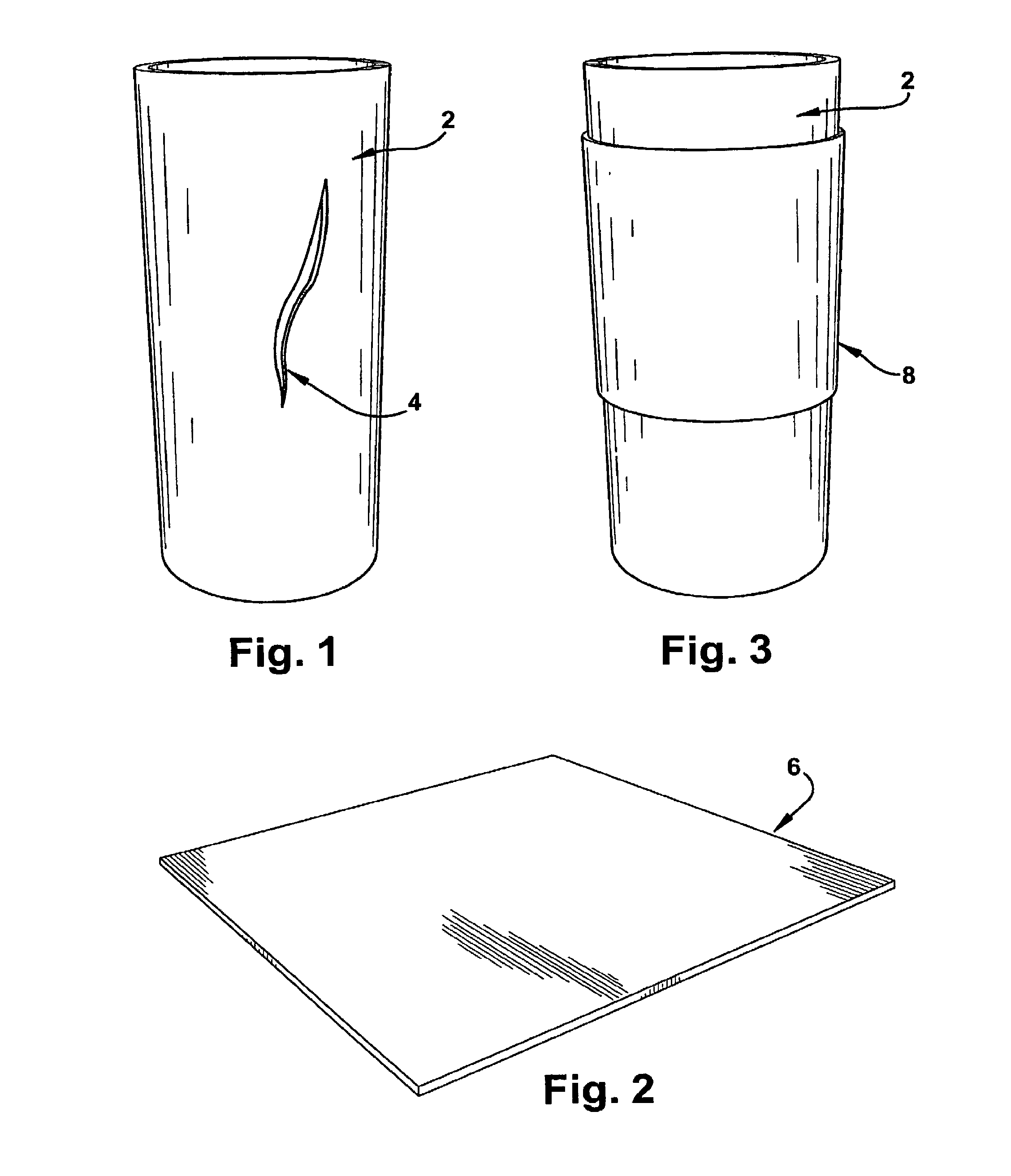 Method of making and using shape memory polymer composite patches