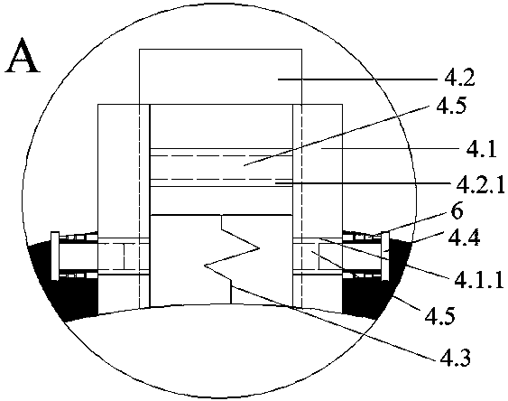 Air washing machine damping plate