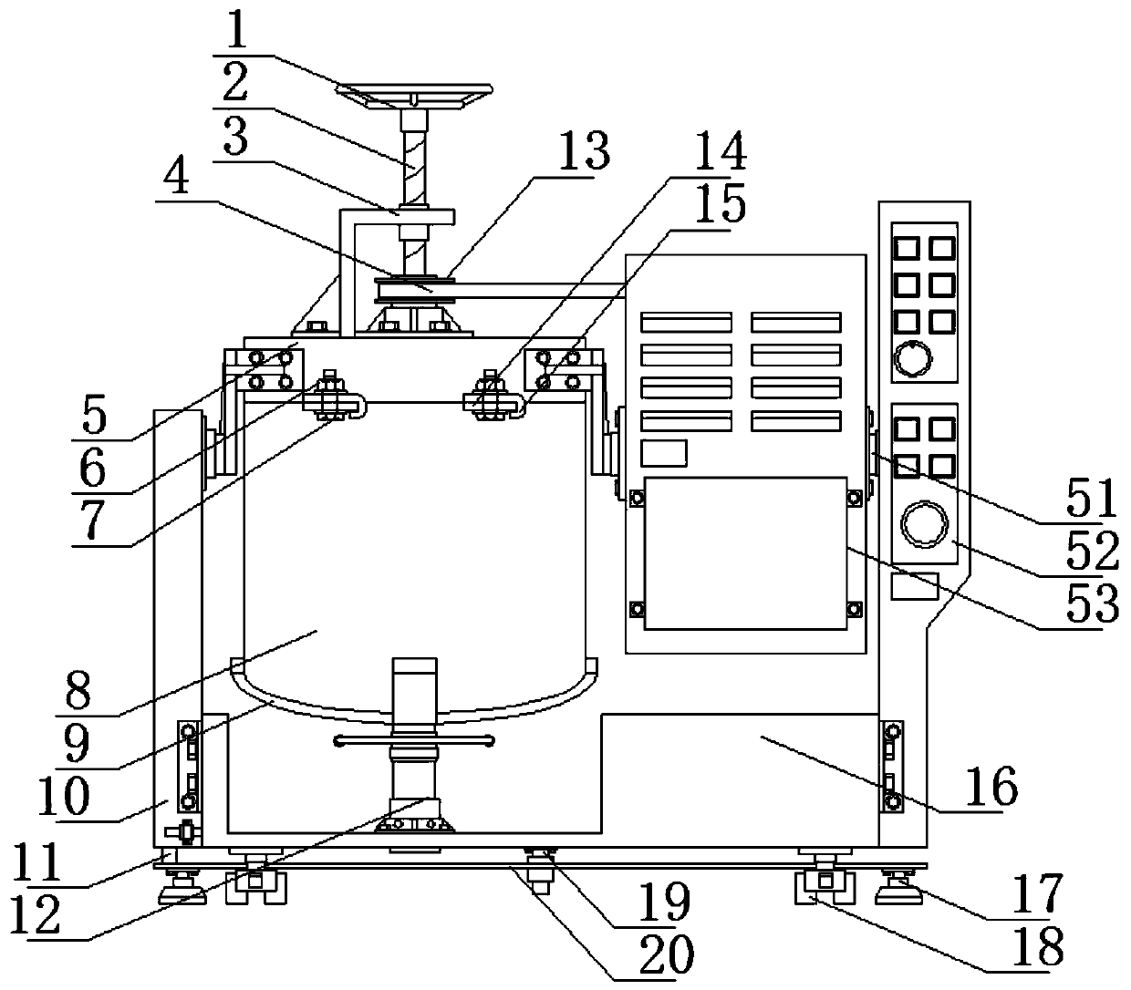 Food processing device capable of improving raw material crushing quality