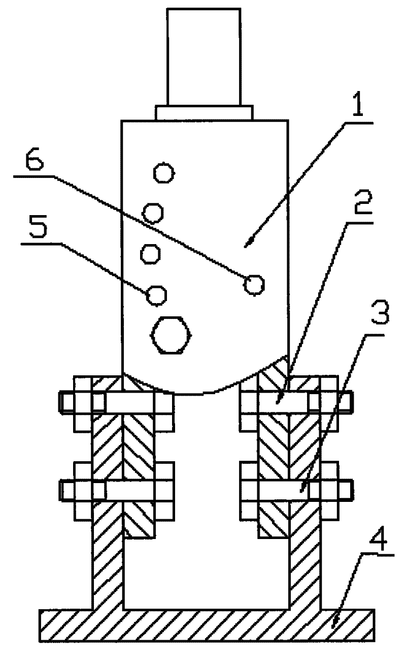 A hydraulic press device