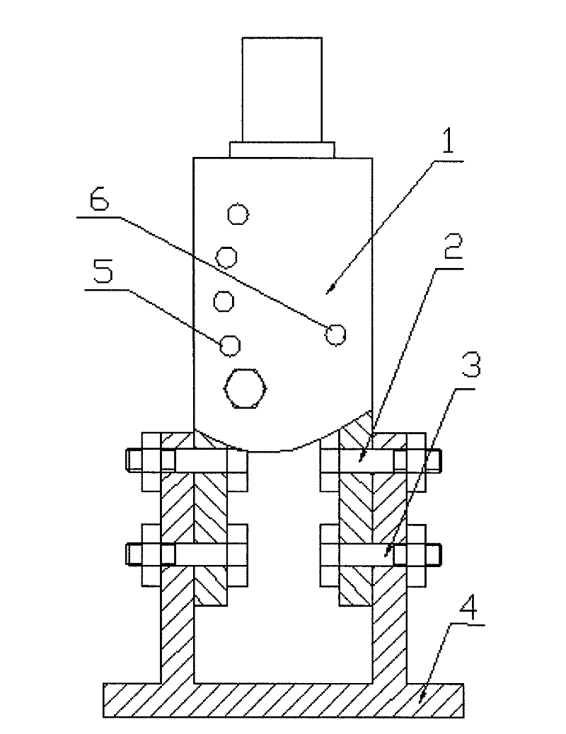 A hydraulic press device