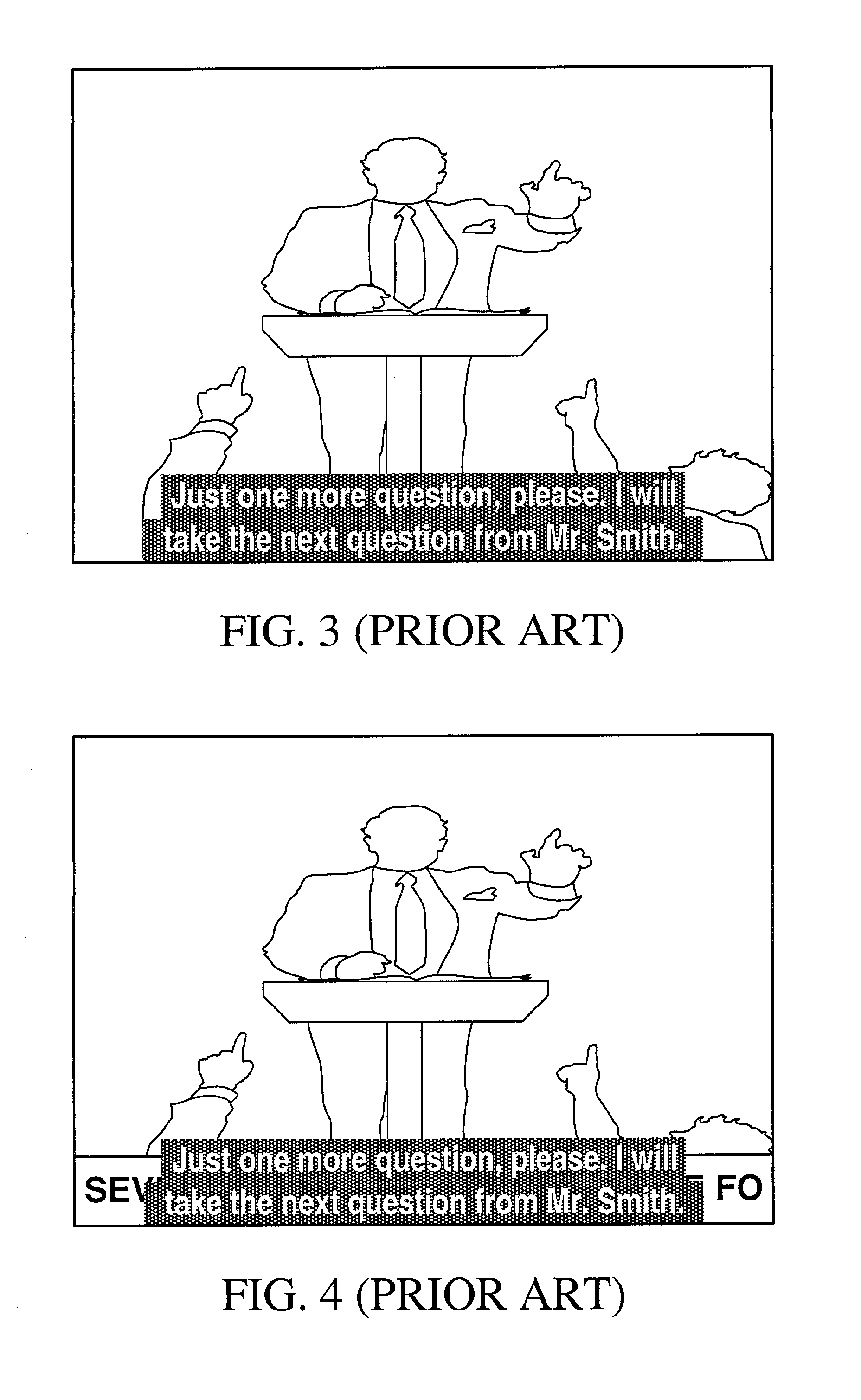 Method and apparatus for control of closed captioning