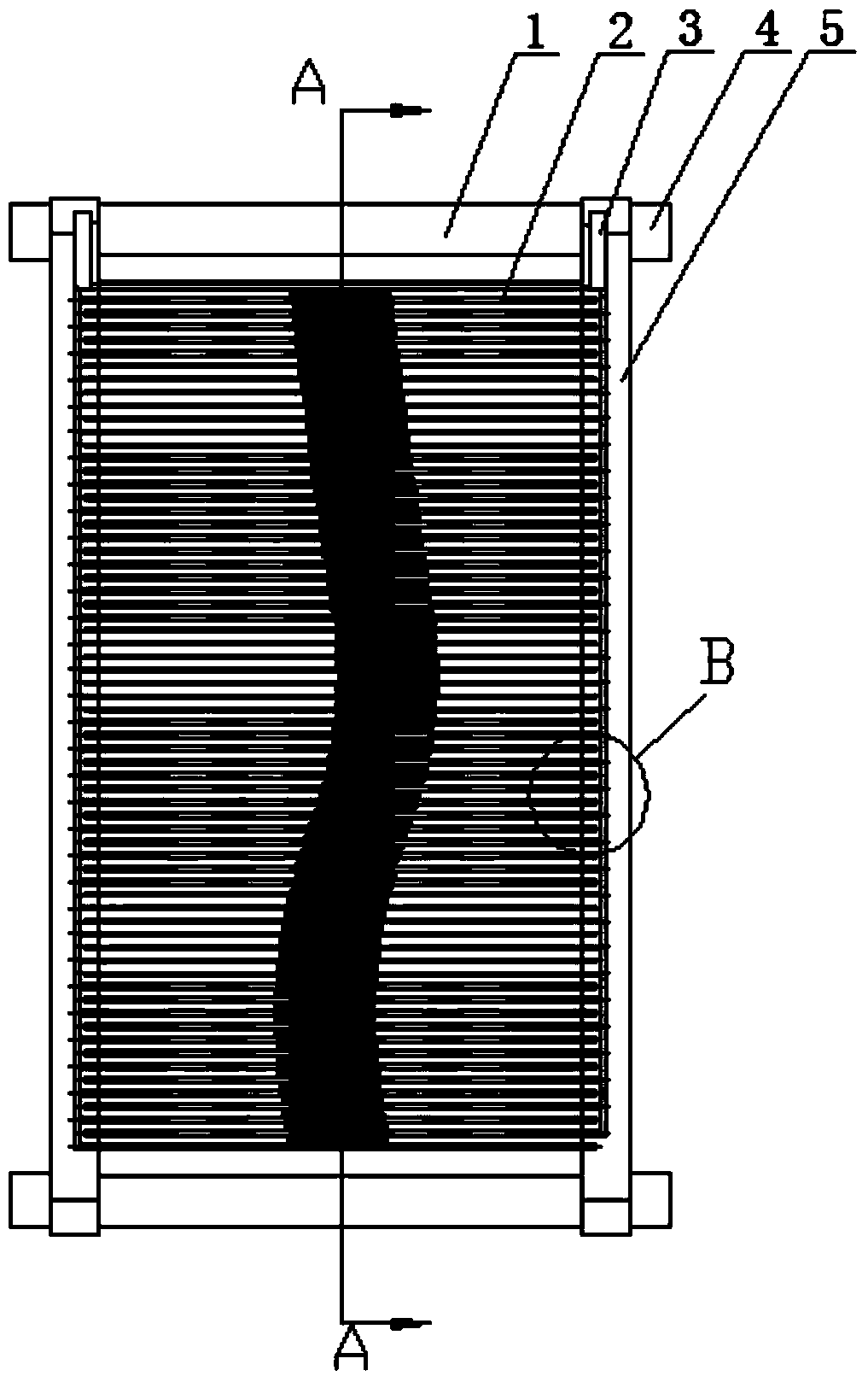 Dielectrophoresis hollow fiber membrane assembly