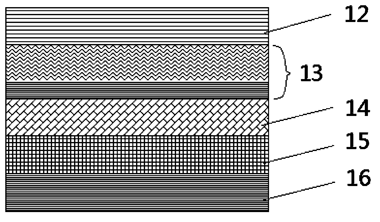 BOPET high-simulation metal wire drawing VCM film, use thereof, and VCM