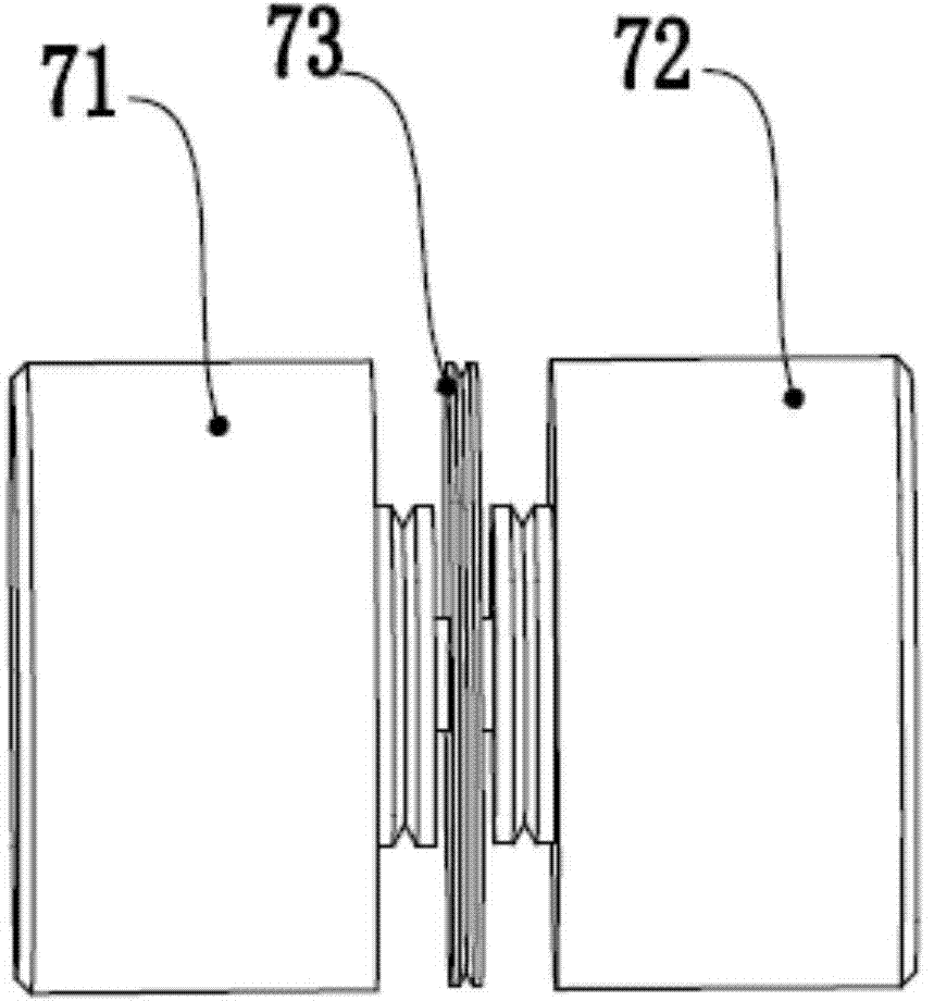 Guide wheel seat and guide wheel set of efficient wire cutting machine