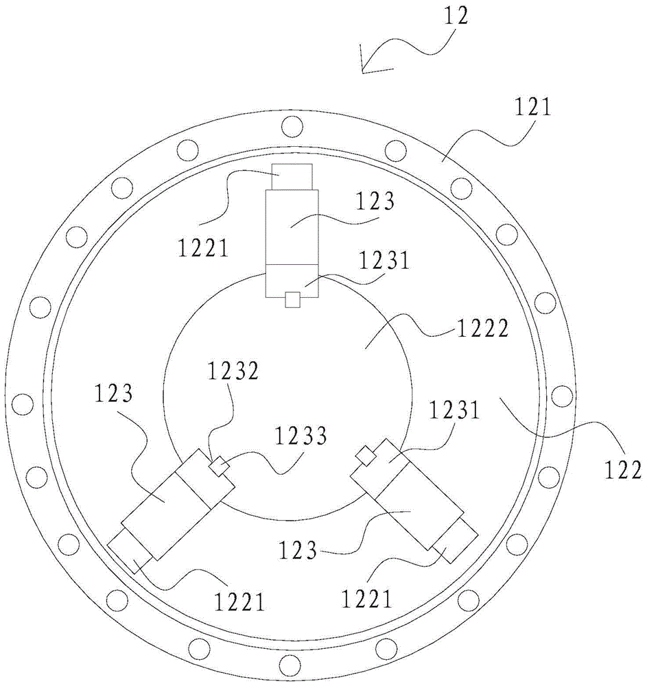 Thread pipe assembly device