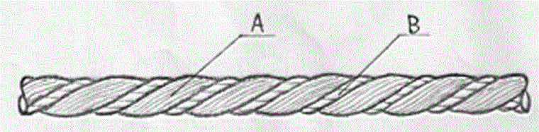 Thick-thin-tex piled yarn as well as preparation method of thick-thin-tex piled yarn fabric