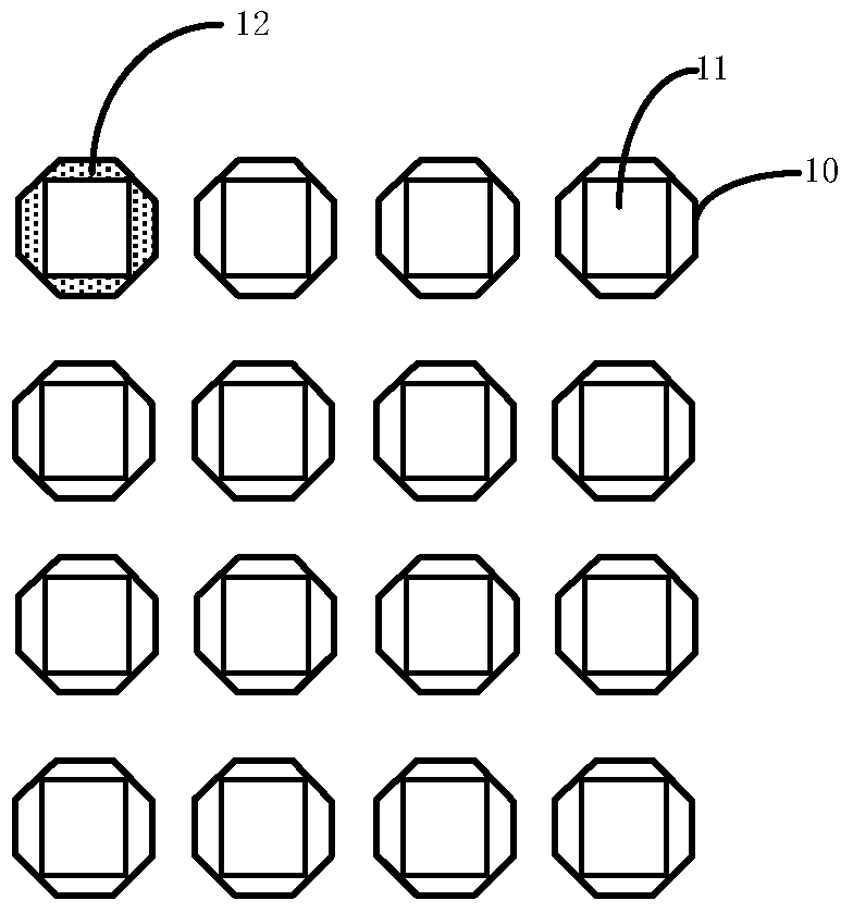 A detection structure and detection method of a photomask