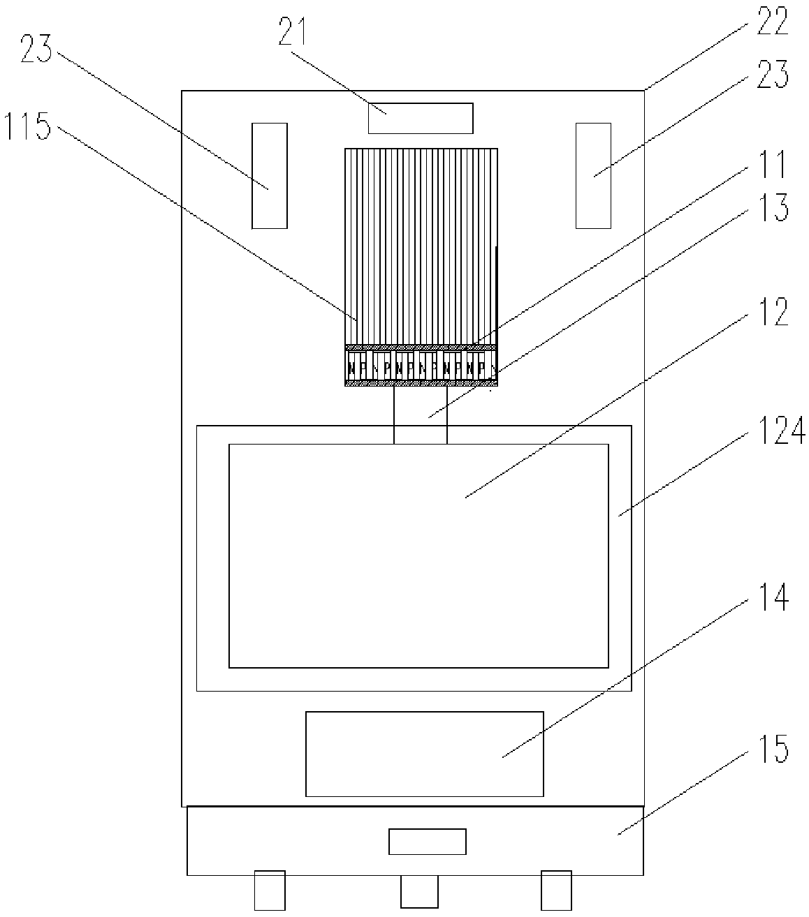 Movable air conditioner and air conditioning control method thereof