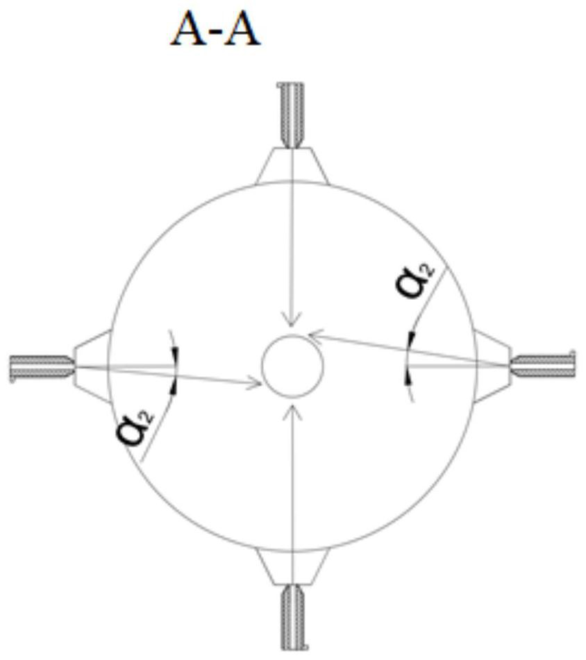 A gasification coupling low NOx combustion system and low NOx combustion method and design method