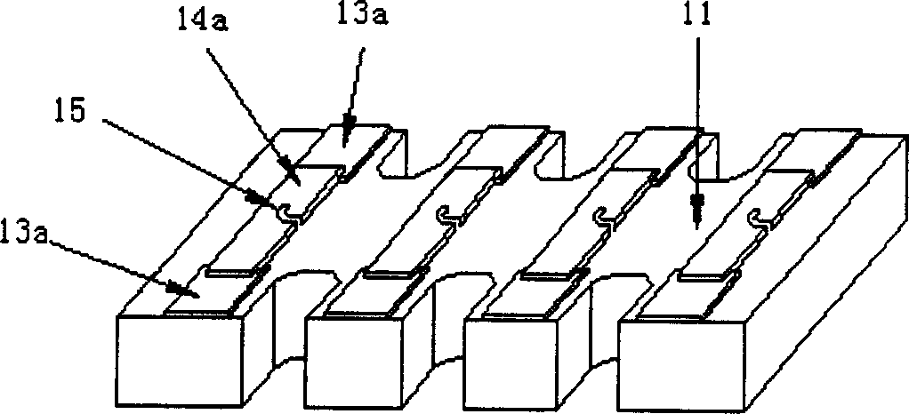 Method for preparing slice type network resistor and slice type network resistor prepared by the same method