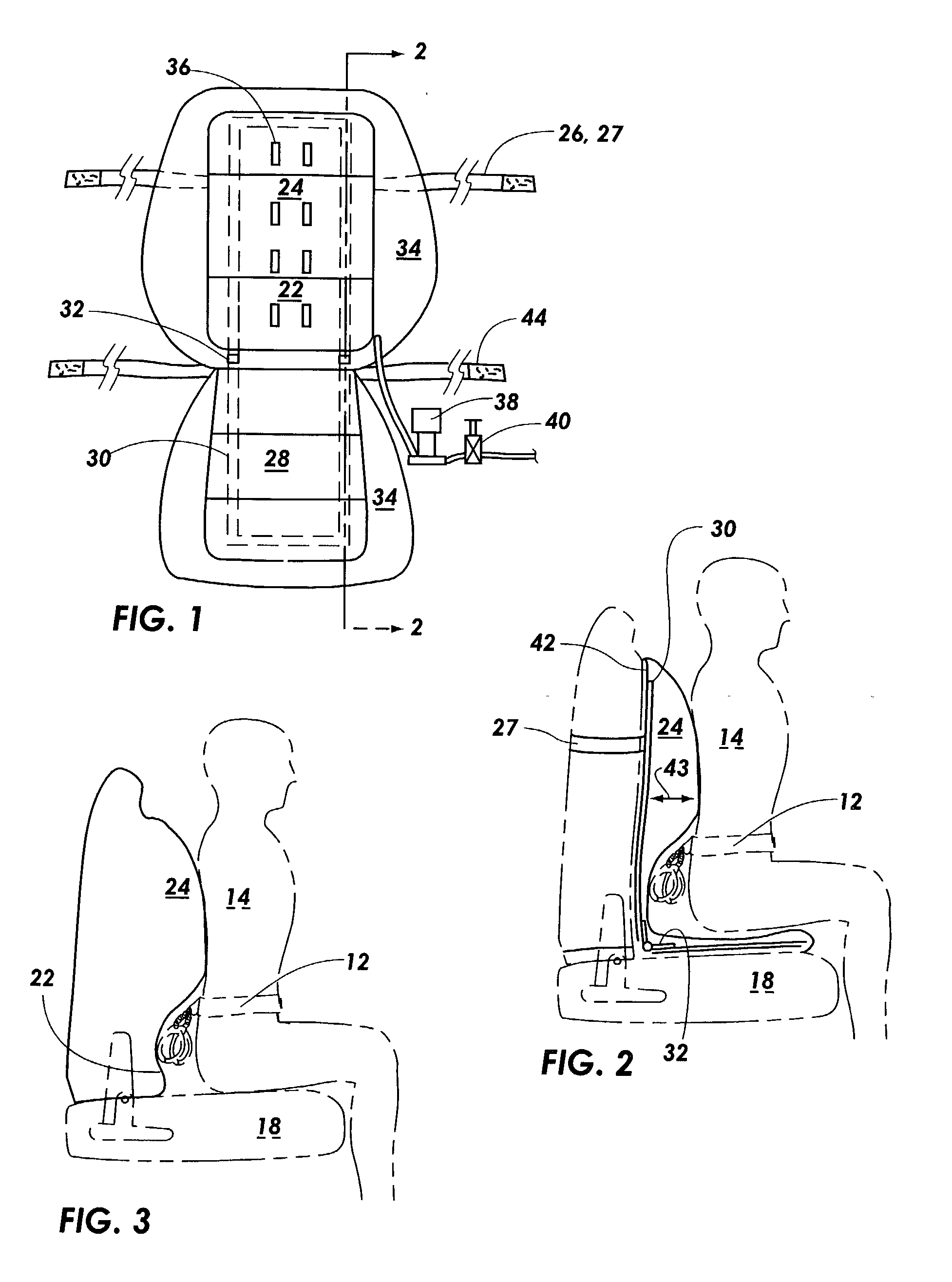 Lumbar support for law enforcement officers